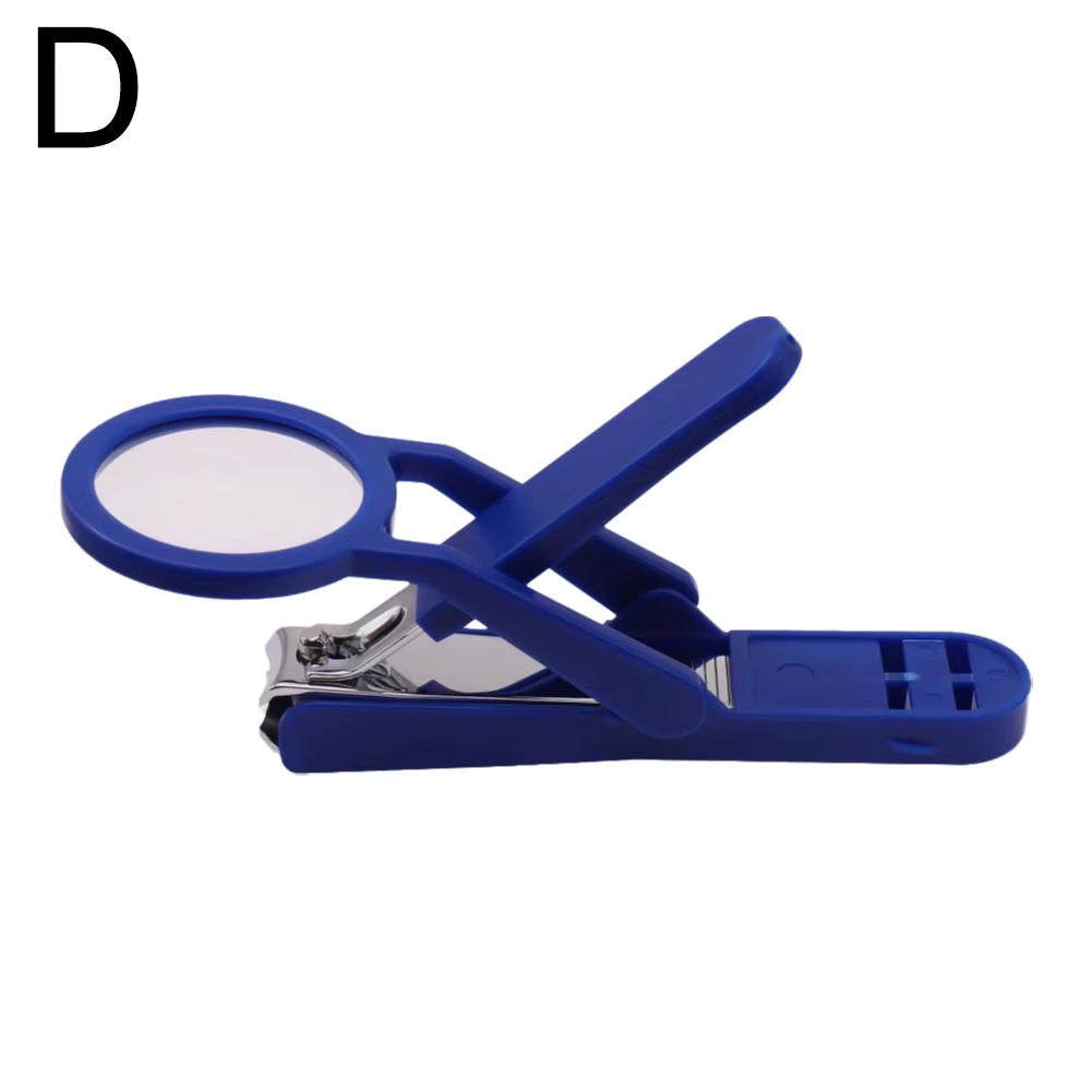 Nail Clipper with Magnifying Glass