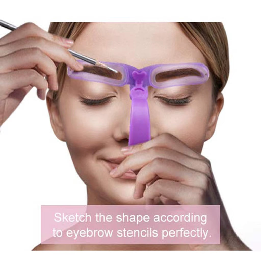 8 In1 Eyebrow Shaping Template